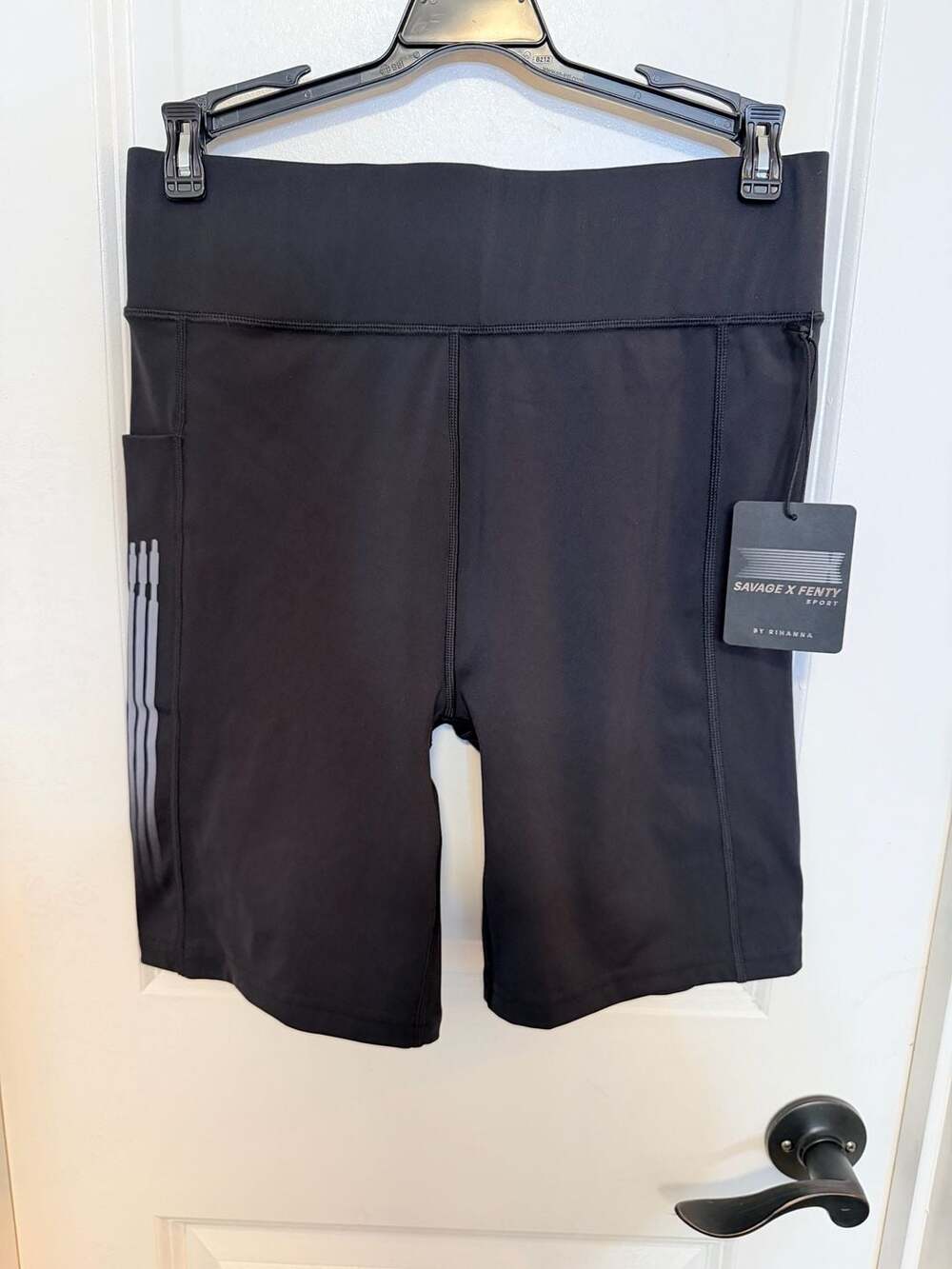 Savage X Fenty Band It High Waist Bike Shorts XL